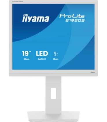 iiyama ProLite B1980S-W1 pantalla para PC 48,3 cm (19") 1280 x 1024 Pixeles SVGA LED Blanco