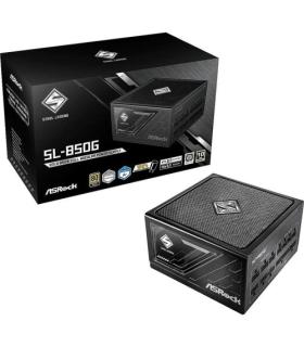 FUENTE ALIMENTACION ASROCK SL-850G,PSU,850W,80 PLUS GOLD,135MM,MODULAR,PCI-E 5.1 (12+4pin)x1,PCI-E (6+2 pin)x3,SATA (5 pin)x9