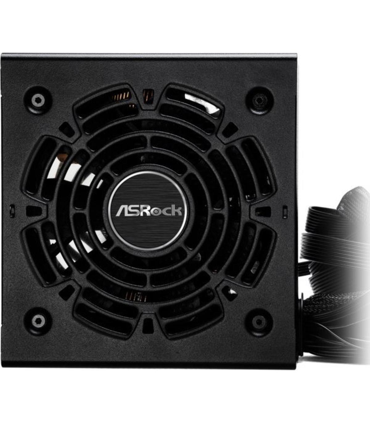 FUENTE ALIMENTACION ASROCK CL-650G,PSU,650W,80 PLUS GOLD,120MM,ACTIVE PFC,PCI-E (6+2 pin)x4,SATA (5 pin)x4