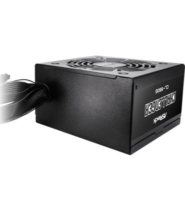 FUENTE ALIMENTACION ASROCK CL-650G,PSU,650W,80 PLUS GOLD,120MM,ACTIVE PFC,PCI-E (6+2 pin)x4,SATA (5 pin)x4