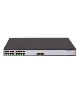 H3C LS-1600V2-18P-HPWR-GL switch Gestionado Gigabit Ethernet (10/100/1000) Energía sobre Ethernet (PoE) Gris, Negro