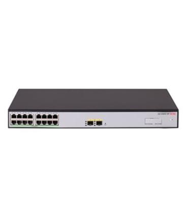 H3C LS-1600V2-18P-GL switch Gestionado Gigabit Ethernet (10/100/1000) Gris, Negro