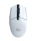Logitech G305 Lightspeed Raton Inalambrico USB 12000dpi - 5 Botones Programables - Uso Diestro - Color Blanco