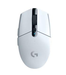 Logitech G305 Lightspeed Raton Inalambrico USB 12000dpi - 5 Botones Programables - Uso Diestro - Color Blanco