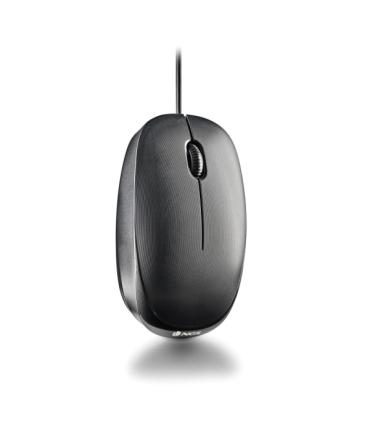 NGS Flame Raton USB-C 1000dpi - 2 Botones - Uso Ambidiestro - Color Negro