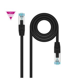 Nanocable Cable Red Cat.7 LSZH SFTP PIMF AWG26 50cm - Color Negro
