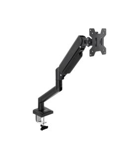 Tooq Soporte de Mesa con Brazo Articulado para Monitor de 13"-34" - Giratorio e Inclinable - Gestion de Cables - Peso Max 10kg..