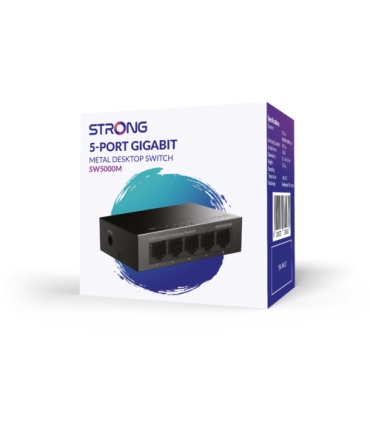Strong SW5000M switch Gigabit Ethernet (10/100/1000) Negro