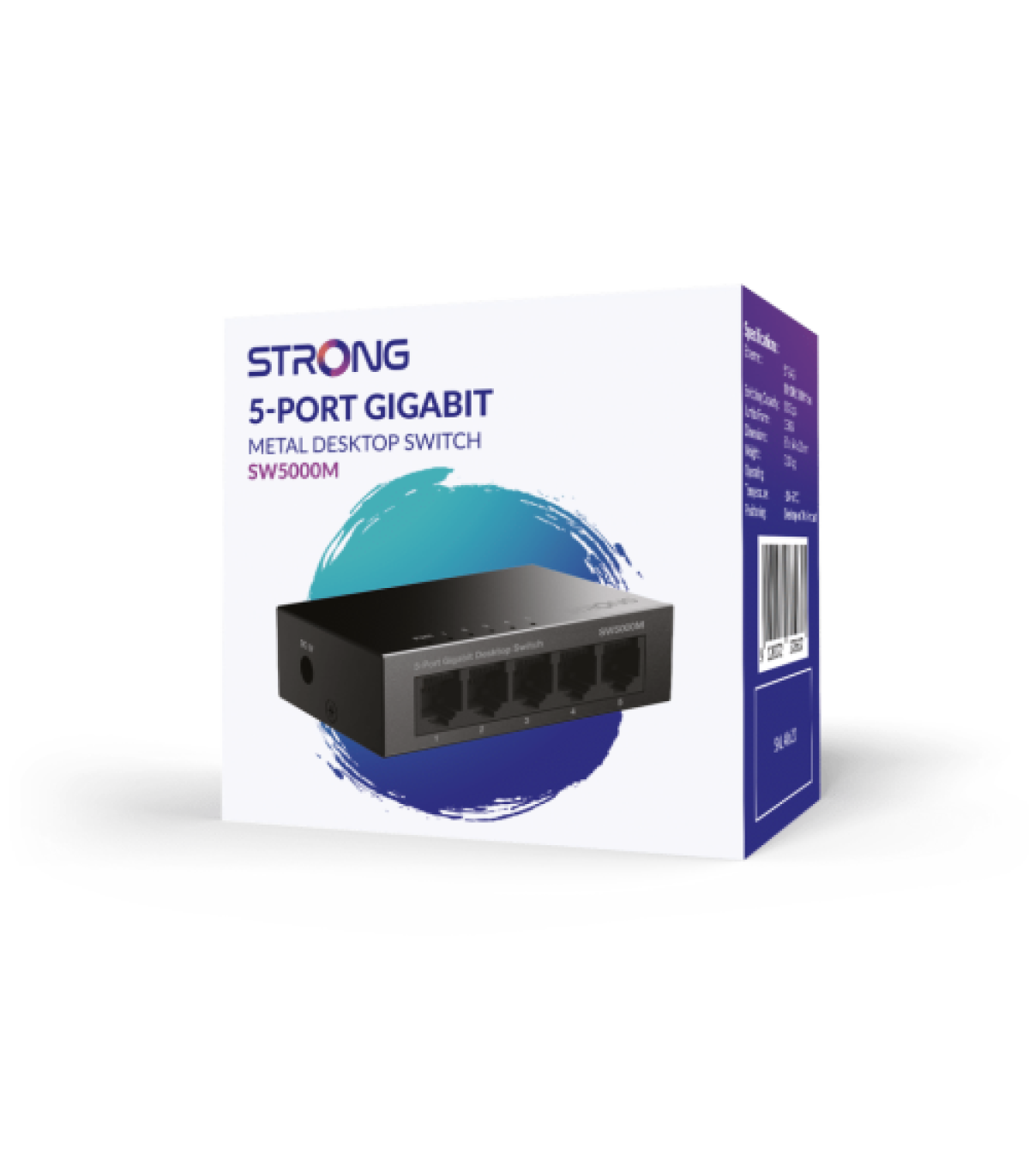 Strong SW5000M switch Gigabit Ethernet (10/100/1000) Negro