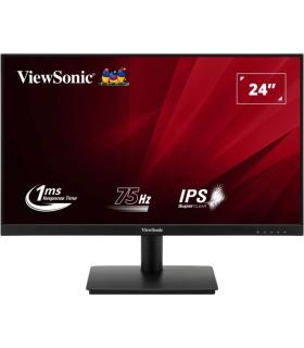 Viewsonic Monitor 23.8" LED IPS FullHD 75Hz - Respuesta 1ms - Angulo de Vision 178º - 16:9 - VGA, HDMI - VESA 75x75mm - Color Ne