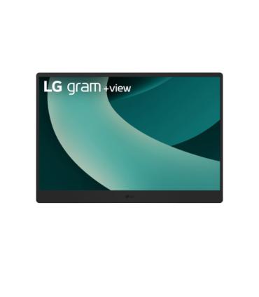 LG 17MT70 Monitor portátil Negro, Acero inoxidable 43,2 cm (17") LED 2560 x 1600 Pixeles