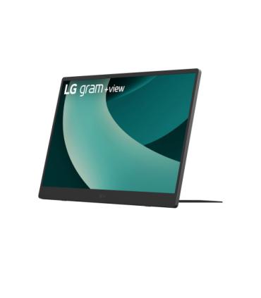 LG 17MT70 Monitor portátil Negro, Acero inoxidable 43,2 cm (17") LED 2560 x 1600 Pixeles