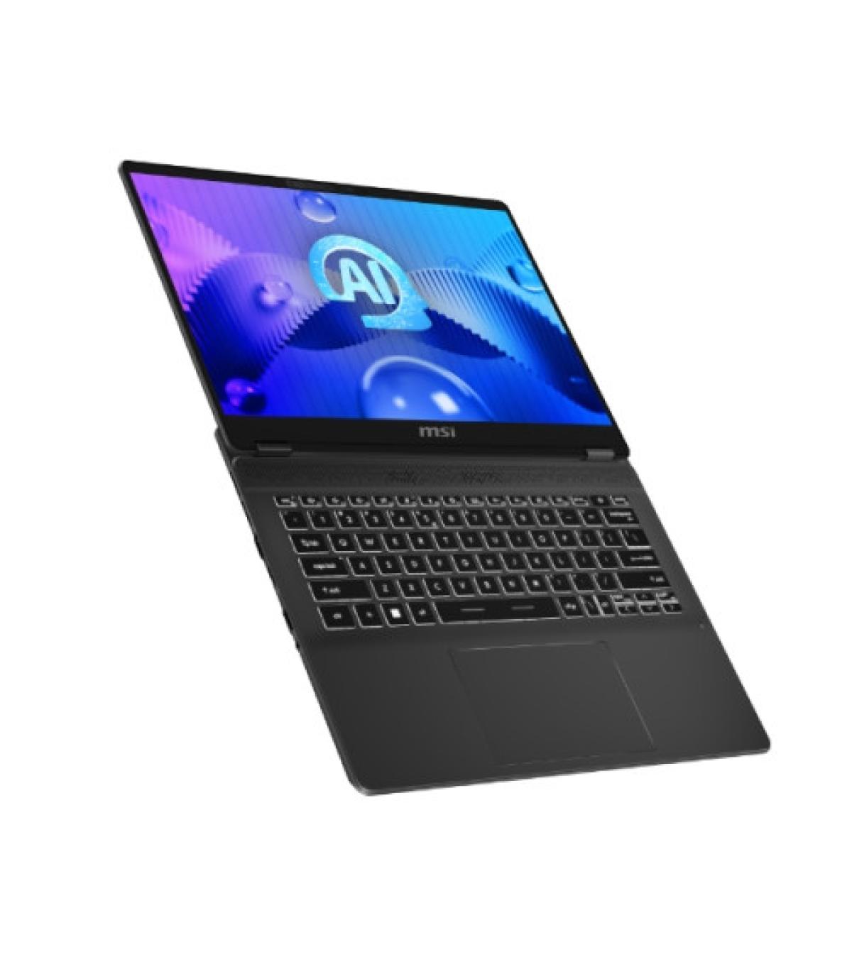 MSI Prestige 14 AI Evo C1MG-030ES Intel Core Ultra 5 125H Portátil 35,6 cm (14") Full HD+ 16 GB DDR5-SDRAM 1 TB SSD Wi-Fi 7 (802