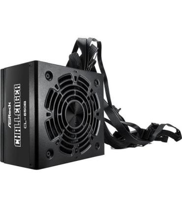 FUENTE ALIMENTACION ASROCK CL-650B,PSU,650W,80 PLUS BRONZE,120MM,ACTIVE PFC,PCI-E (6+2 pin)x4,SATA (5 pin)x4