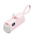 Vention PowerBank 4800mAh - Lightning - Carga Rapida 22.5W - Conector Plegable - Color Rosa