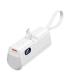 Vention PowerBank 4800mAh - Lightning - Carga Rapida 22.5W - Conector Plegable - Color Blanco