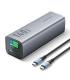 Vention Bateria Powerbank 27000mAh 140W USB (USB-C+C+A+A) - Pantalla LED - Color Gris