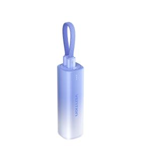 Vention PowerBank 5000mAh - USB-C, Lightning - Carga Rapida 20W - Color Azul