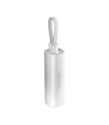 Vention PowerBank 5000mAh - USB-C, Lightning - Carga Rapida 20W - Color Gris