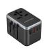 Vention Cargador de Viaje Universal GaN - 2xUSB-C, 2xUSB-A - 65W - Color Negro