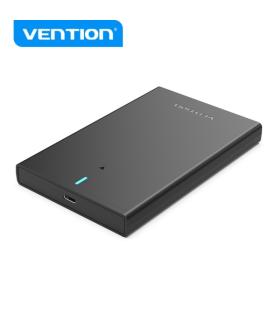 Vention Carcasa USB 3.1 Gen 2-C - Transferencia 6 Gbps - UASP y Trim - Modo Suspension - Proteccion ABS - Facil Instalacion - Co