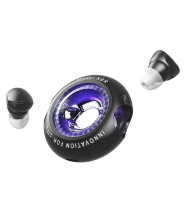 Vention Tiny T17 Auriculares Bluetooth 5.3 con Estuche de Carga - True Wireless - 6h Autonomia - LED - Color Negro