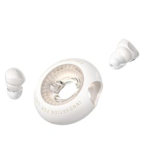 Vention Tiny T17 Auriculares Bluetooth 5.3 con Estuche de Carga - True Wireless - 6h Autonomia - LED - Color Beige