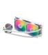 Coolbox Infinite Liquid240 Kit de Refrigeracion Liquida - ARGB - TDP 250W - Compatibilidad Universal - Color Blanco