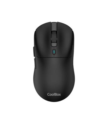 Coolbox W03 Raton Gaming Inalambrico 10000dpi - 7 Botones - Sensor Pixart 3325 - Color Negro