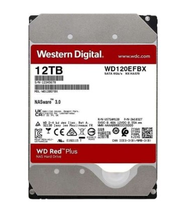 Western Digital WD Red Plus 3.5" 12000 GB Serial ATA III