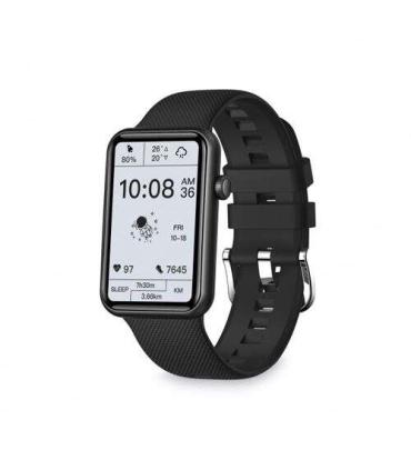 Ksix Tube Reloj Smartwatch Pantalla 1.57" - Bluetooth 5.0 BLE - Autonomia hasta 7 dias - Resistencia al Agua IP67 - Color Negro