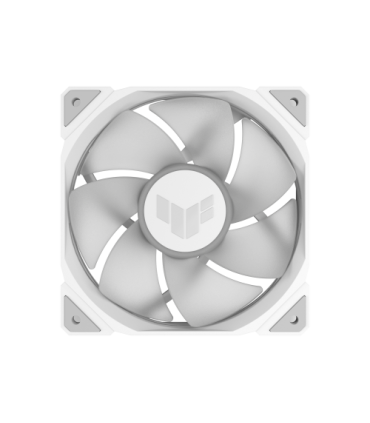 ASUS TUF GAMING TR120 ARGB REVERSE 1-pack White Carcasa del ordenador Refrigerador de aire 12 cm Blanco