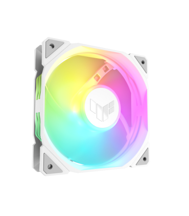 ASUS TUF GAMING TR120 ARGB 1-pack White Carcasa del ordenador Refrigerador de aire 12 cm Blanco