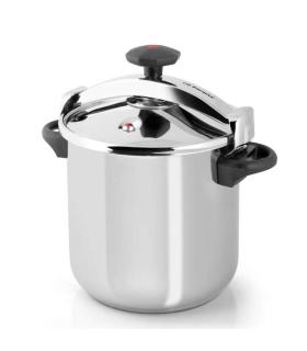 Orbegozo HPL 12070 Olla Clasica a Presion - Capacidad 12 Litros - Triple Seguridad - Sistema de Cierre Progresivo - Apta para To