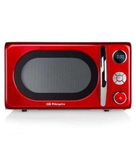 Orbegozo MIG 2042 Microondas Vintage Multifuncion - Potencia 700W/900W - 10 Niveles de Potencia - Grill de Cuarzo - Temporizador