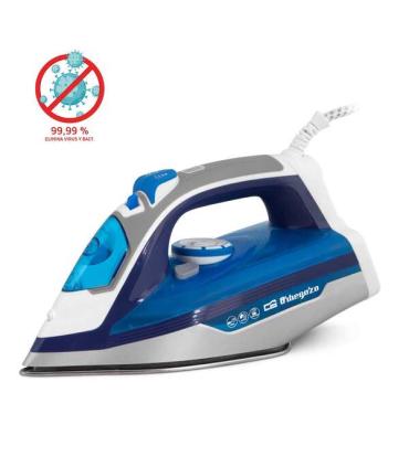 Orbegozo SV 2670 Plancha de Vapor Ceramica - Potencia 2600W - Funcion Auto Limpieza - Vapor Vertical - Regulador de Temperatura.