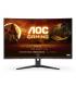 AOC G4 Monitor 31.5" Curvo 1500R LED VA FullHD 240Hz - FreeSync Premium - Respuesta 1ms - Angulo de Vision 178° - HDMI, DisplayP