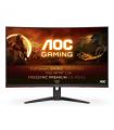 AOC G4 Monitor 31.5" Curvo 1500R LED VA FullHD 240Hz - FreeSync Premium - Respuesta 1ms - Angulo de Vision 178° - HDMI, DisplayP