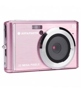Agfaphoto DC5200 Camara Digital - Sensor CMOS - Zoom Optico 8x - Color Rosa