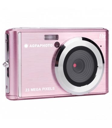 Agfaphoto DC5200 Camara Digital - Sensor CMOS - Zoom Optico 8x - Color Rosa