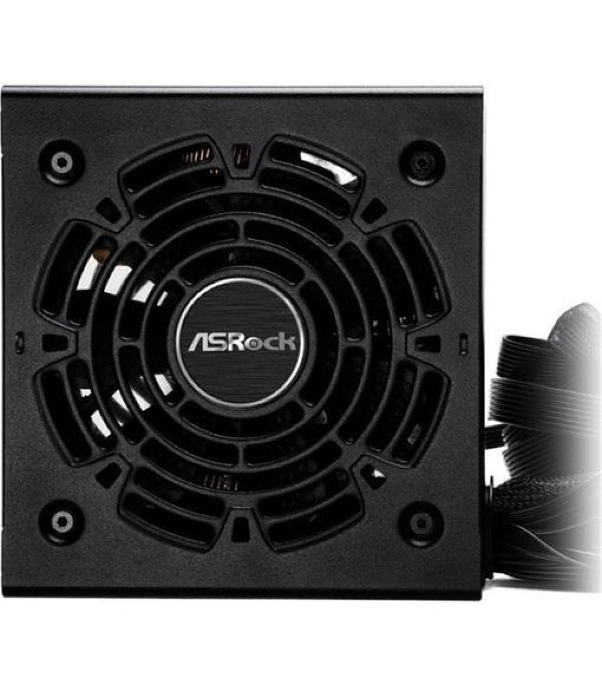 FUENTE ALIMENTACION ASROCK CL-750G,PSU,750W,80 PLUS GOLD,120MM,ACTIVE PFC,PCI-E 5.1 (12+4pin)x1,PCI-E (6+2 pin)x4,SATA (5 pin)x4