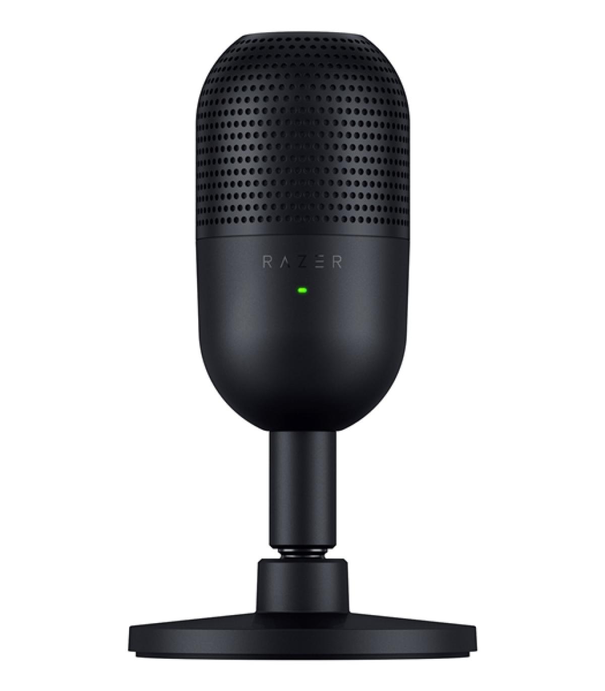 Razer Seiren V3 Mini Microfono Gaming - Captacion de Voz Ultranitida - Aislamiento de Voz - USB - Color Negro