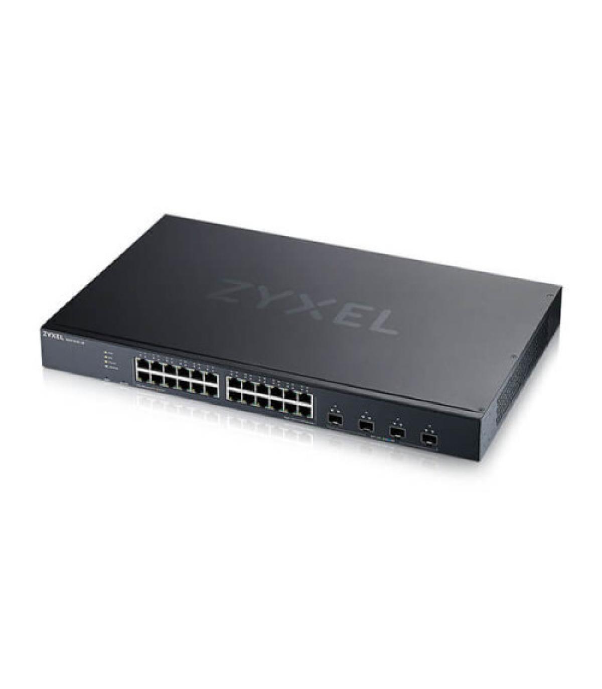 Zyxel XGS1935-28-EU0101F switch Gestionado L2+/L3 Gigabit Ethernet (10/100/1000) 1U Negro