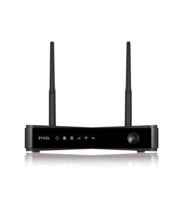 Zyxel LTE3301-PLUS router inalámbrico Gigabit Ethernet Doble banda (2,4 GHz / 5 GHz) 4G Negro