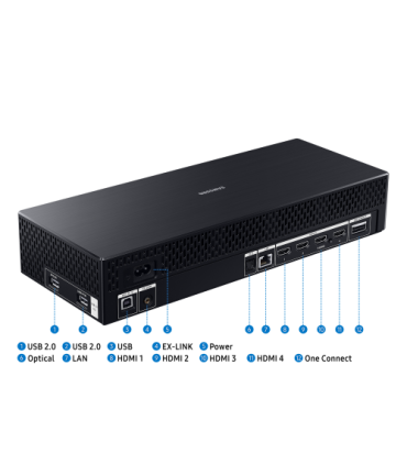 Samsung Odyssey ARK 139,7 cm (55") 3840 x 2160 Pixeles 4K Ultra HD Negro