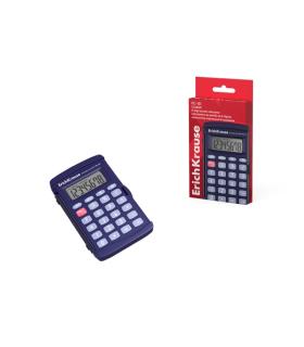 ErichKrause PC-131 Classic Calculadora de Bolsillo con Pantalla LCD de 8 Digitos - Color Azul Oscuro