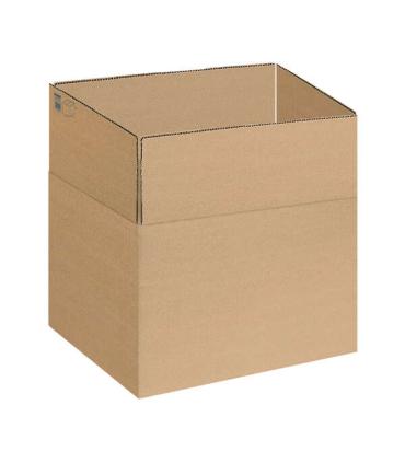 Dohe Cajas de Embalaje de 4 Solapas - Medidas 440x325x420mm - Carton de Canal 3mm - Resistente y Duradero - Ideal para Envios..
