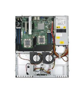 Intel SR1630BCR servidor barebone Intel® 5500 LGA 1366 (Socket B) Bastidor (1U) Aluminio, Negro