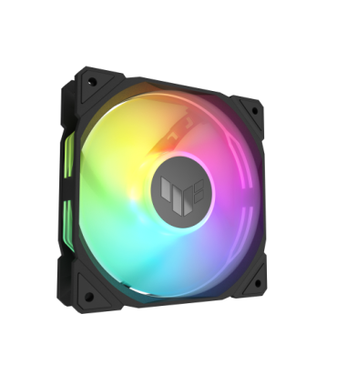 ASUS TUF Gaming TR120 ARGB Reverse Fan - Single Pack Carcasa del ordenador Ventilador 12 cm Negro