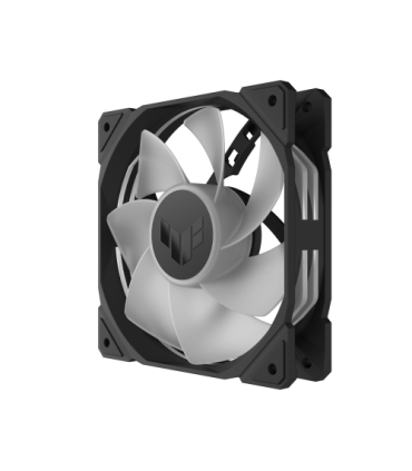 ASUS TUF Gaming TR120 ARGB Reverse Fan - Single Pack Carcasa del ordenador Ventilador 12 cm Negro